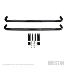 Load image into Gallery viewer, Westin Chevrolet Silverado/Sierra 1500 Crew Cab E-Series 3 Nerf Step Bars - Black