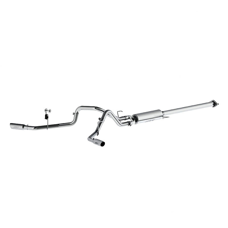 MBRP Ford F-150 2.7L / 3.5L EcoBoost 2.5in Cat Back Dual Side Split Alum Exhaust System