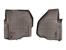 Load image into Gallery viewer, WeatherTech Ford F-250/F-350/F-450/F-550 Front FloorLiner - Cocoa