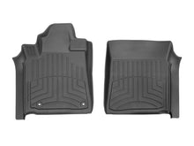 Load image into Gallery viewer, WeatherTech Toyota Sequoia Front Floorliner HP - Black