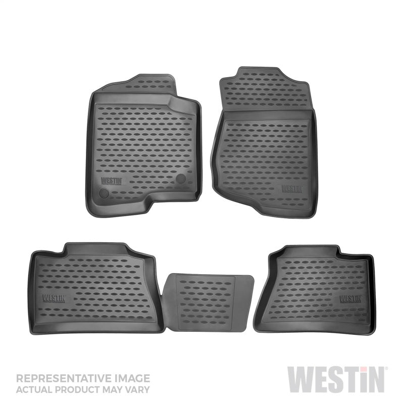 Westin 2014-2019 Nissan Sentra Profile Floor Liners 4pc - Black