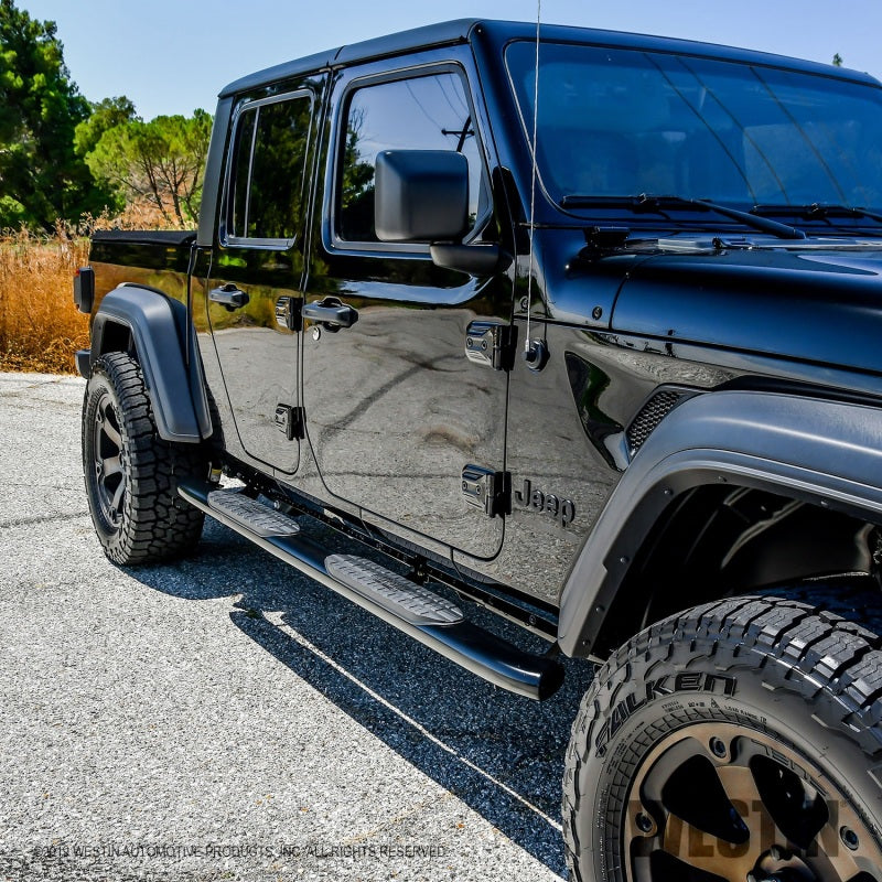 Westin Jeep Gladiator PRO TRAXX 5 WTW Oval Nerf Step Bars - Black