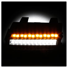 Load image into Gallery viewer, Spyder Jeep Wrangler 2018-2019 (Halogen Model Only) LED Front Bumper Lights - Seq. Signal - Black