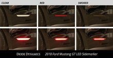 Load image into Gallery viewer, Diode Dynamics 15-21 Ford Mustang LED Sidemarkers Smoked (set)