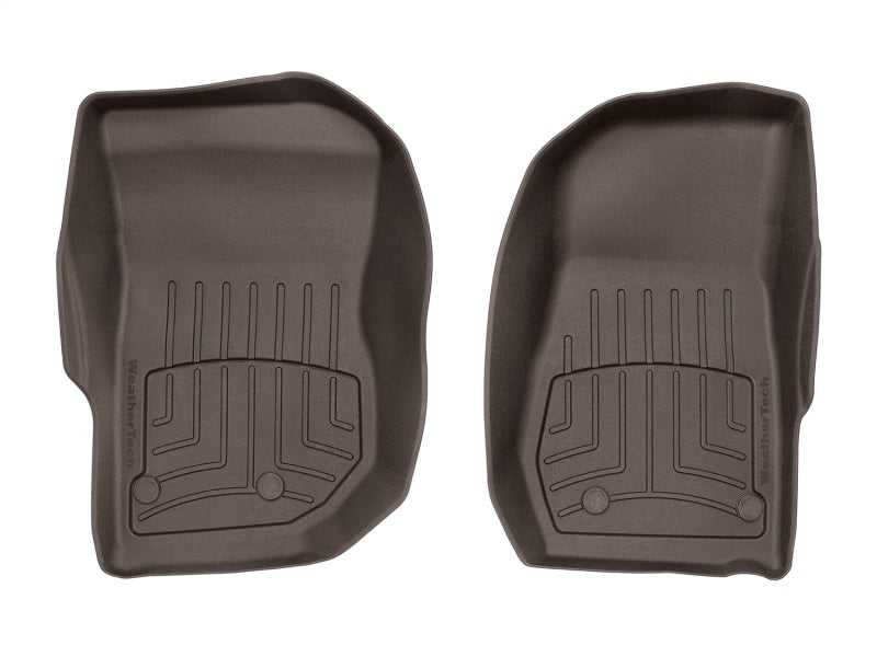 WeatherTech Jeep Wrangler Front FloorLiner HP - Cocoa