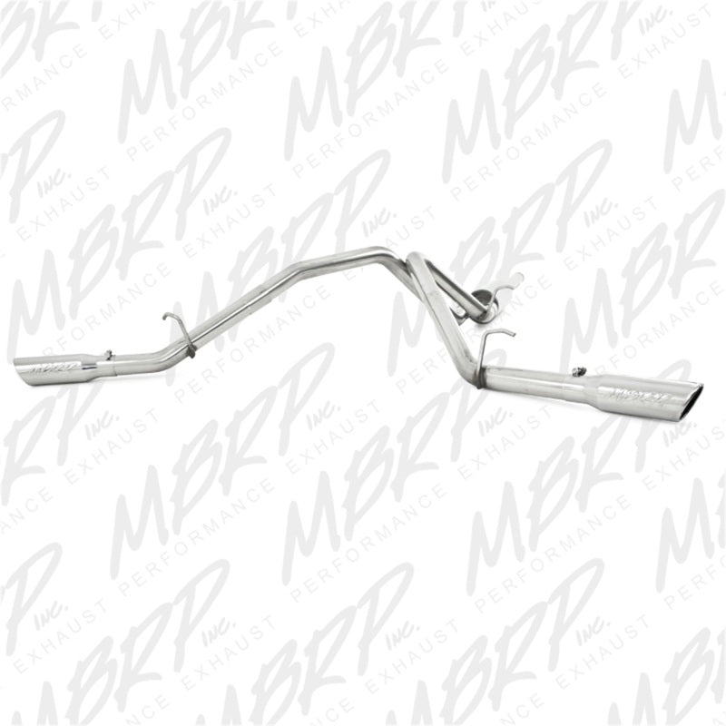 MBRP Chevrolet/GMC 1500 4.8/5.3L EC/CC (excluding 8 bed) Cat Back Dual Split Side