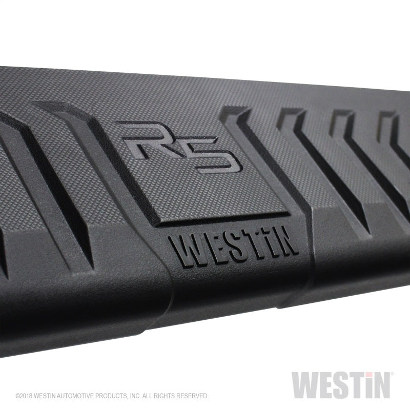 Westin Chevrolet Silverado/Sierra 1500 Crew Cab (5.5ft) R5 Modular Nerf Step Bars - Black