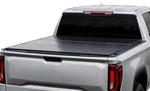 Load image into Gallery viewer, Access LOMAX Tri-Fold Cover 2022+ Toyota Tundra 5Ft./6in. Bed w/ deck rail - Matte Black