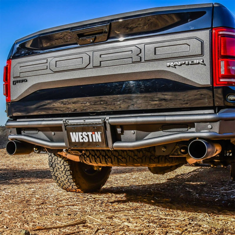Westin 17+ Ford F-150 Raptor Outlaw Rear Bumper - Tex. Blk