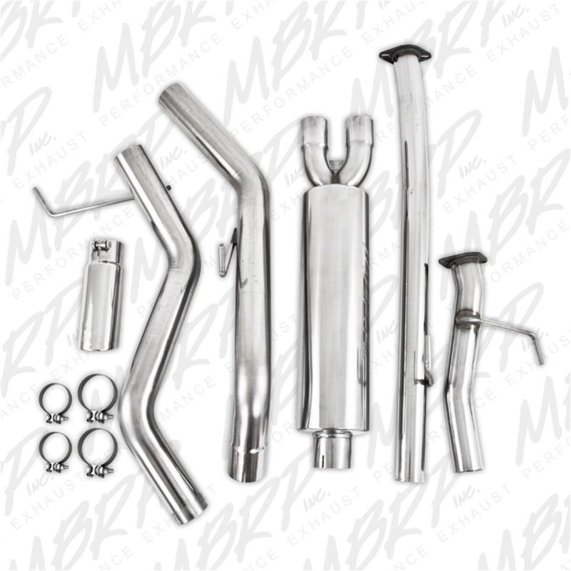 MBRP Toyota Tundra 5.7L EC-Std. & SB/CC-SB Cat Back Single Side