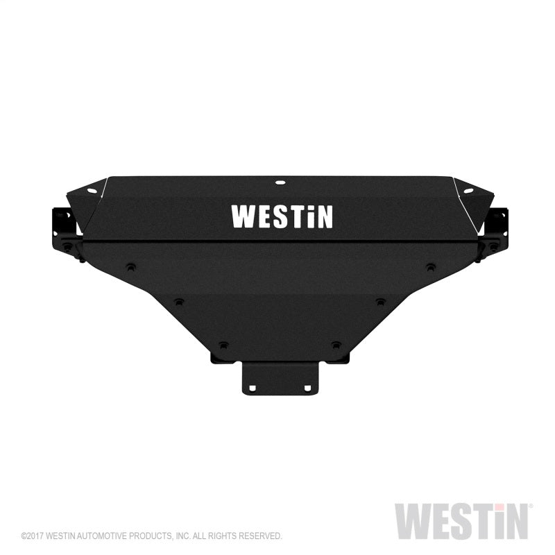Westin 2015+ Ford F-150 Outlaw Bumper Skid Plate - Textured Black