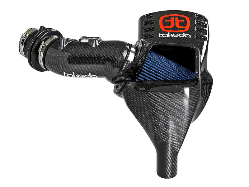aFe Momentum Black Series Carbon Fiber CAIS w/Pro 5R Filter 17-18 Honda Civic Type R I4-2.0L (t)