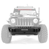 Go Rhino Jeep Wrangler JL/JLU/JK/JKU/Gladiator JT Trailline Front Stubby Bumper