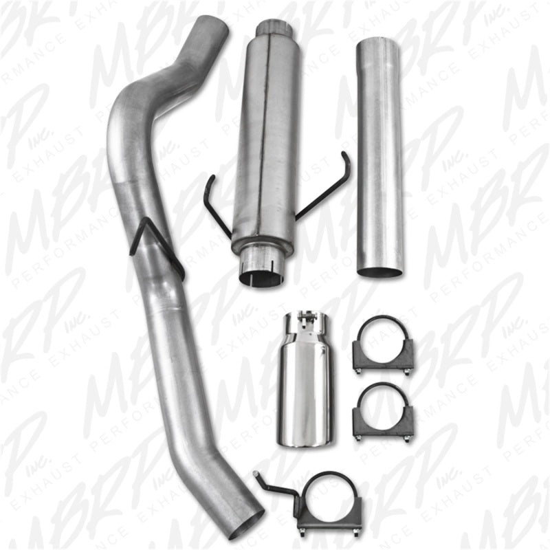 MBRP Dodge 2500/3500 Cummins 600/610 Cat Back Single Side