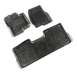 Rugged Ridge Floor Liner Front/Rear Black Ford F-150 / Raptor