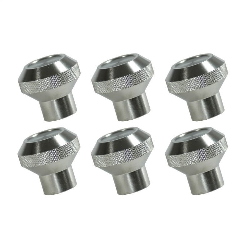 Rugged Ridge Jeep CJ Billet Stainless Steel Dash Knob Set
