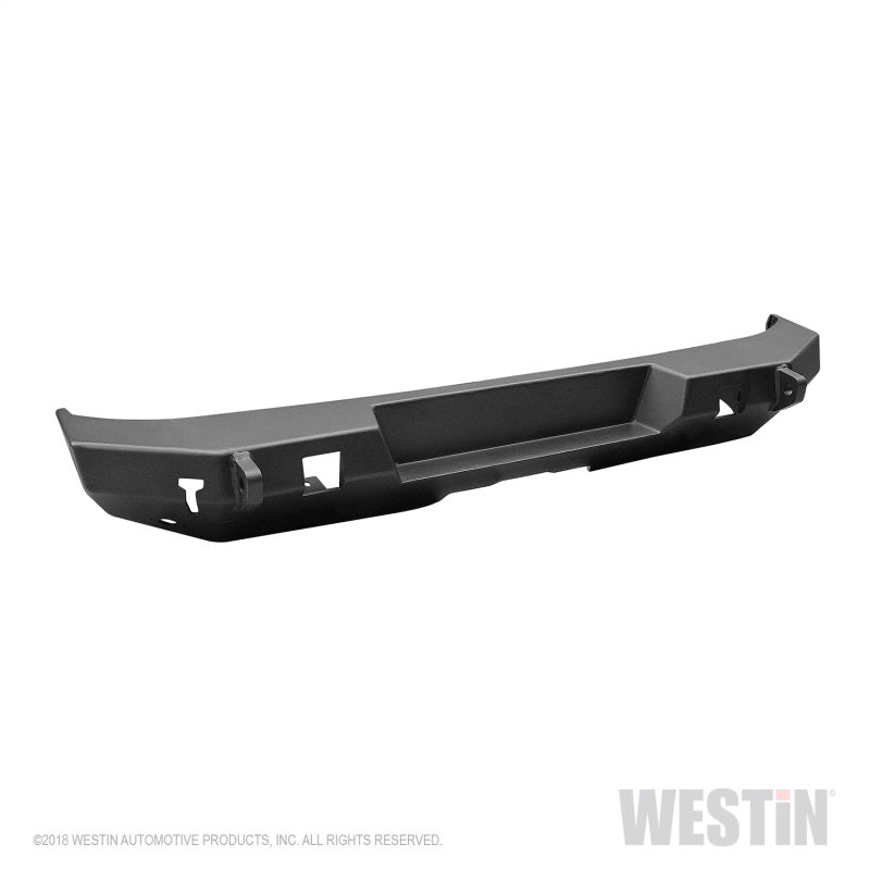 Westin 07+ Jeep Wrangler JK WJ2 Rear Bumper - Textured Black