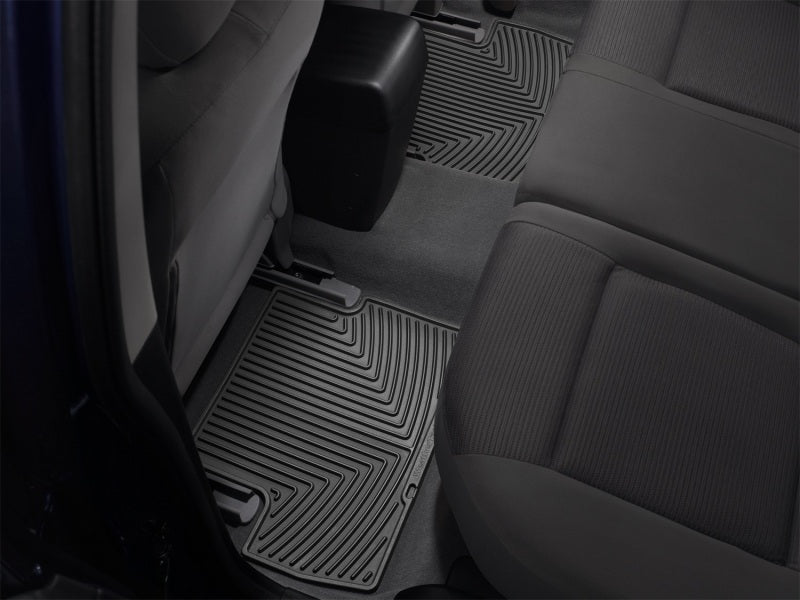WeatherTech Honda Civic Sedan Rear Rubber Mats - Black