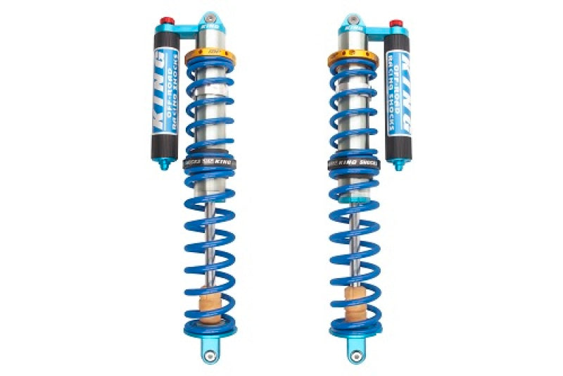 King Shocks 18+ RZR-XP Turbo S 3.0 Rear Internal Bypass Piggyback Coilover w/ Finned Res & Adjuster