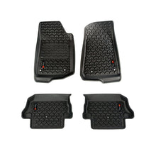 Load image into Gallery viewer, Rugged Ridge Floor Liner Kit Black F/R Jeep Wrangler JL 2Dr
