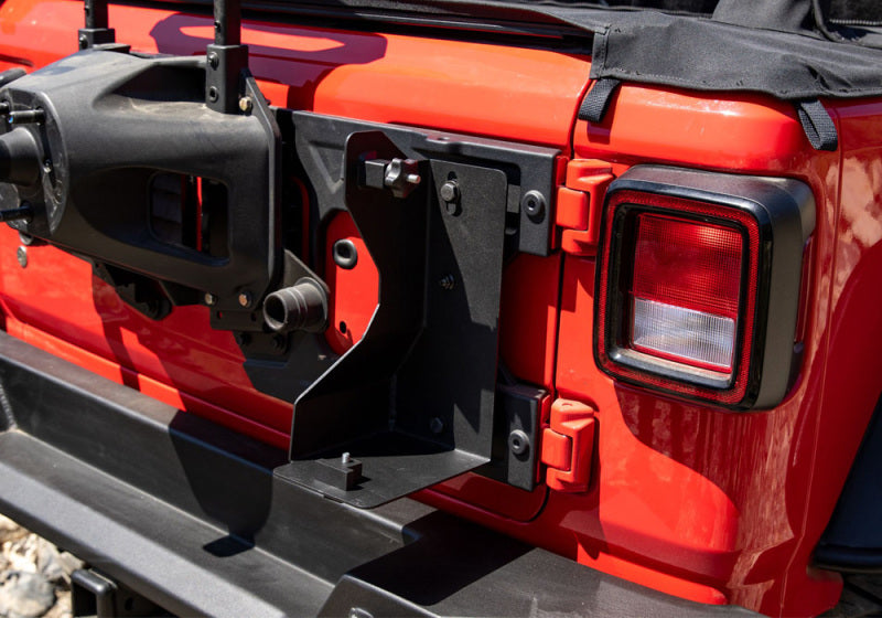 Rampage Jeep Wrangler(JL) Offroad Jack Mount - Black