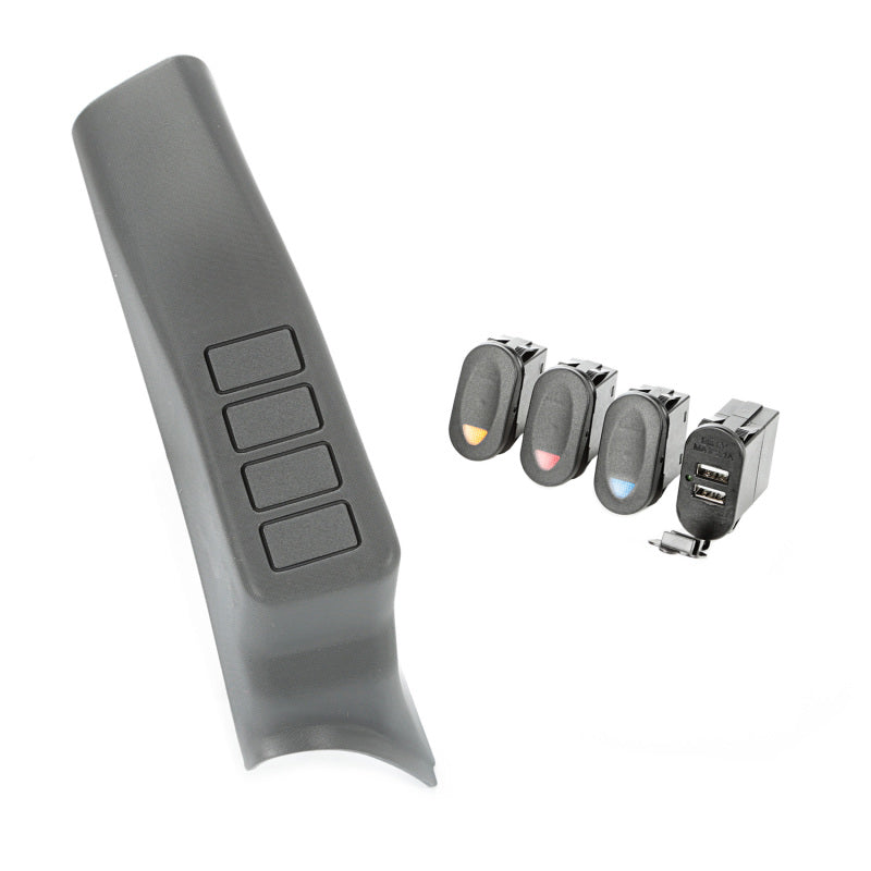 Rugged Ridge A-Pillar Pod Kit 3 Switch USB JK/JKU