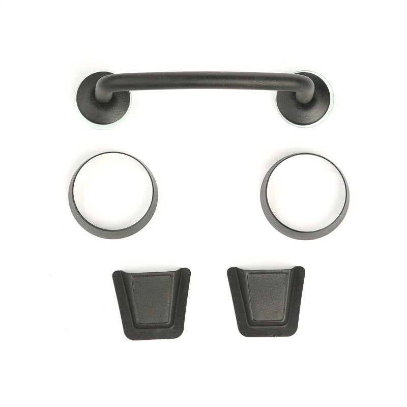 Rugged Ridge Jeep Wrangler JK Black Windshield Tie Down Kit