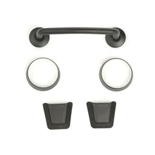 Load image into Gallery viewer, Rugged Ridge Jeep Wrangler JK Black Windshield Tie Down Kit