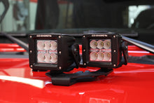Load image into Gallery viewer, Go Rhino Jeep Wrangler JL/JLU/Gladiator JT Light Mount - Two 3in Cubes