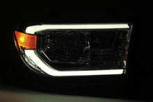 Load image into Gallery viewer, AlphaRex 07-17 Toyota Tundra NOVA LED Proj Headlights Black w/ Activ Light/Seq Signal/DRL