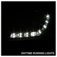 Load image into Gallery viewer, Spyder Audi A4 06-08 Projector Headlights Halogen Model Only - DRL Black PRO-YD-AA405-DRL-BK