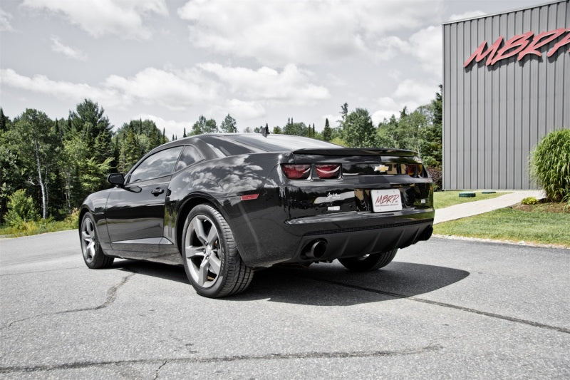 MBRP Chevrolet Camaro V8 6.2L 3in Black Coated Axle Back Muffler Delete
