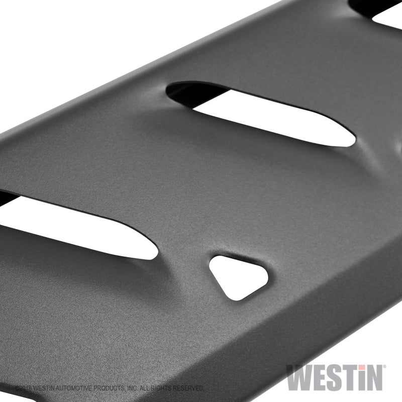 Westin Chevrolet Silverado/Sierra 1500 Crew Cab Thrasher Running Boards - Textured Black