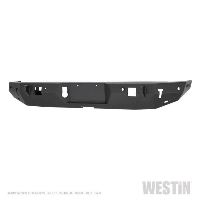 Westin Jeep Gladiator w/Sensors WJ2 Rear Bumper w/Sensor - Textured Black