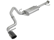 Load image into Gallery viewer, aFe Scorpion 2-1/2in Aluminized Steel Cat-Back Exhaust w/ Black Tips 07-17 Toyota FJ Cruiser V6 4.0L