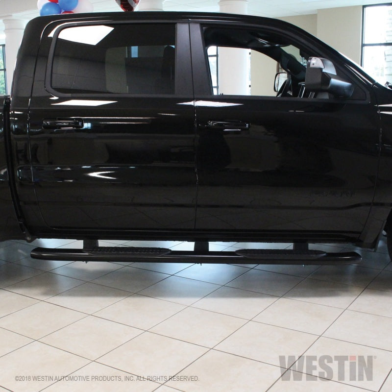 Westin Ram 1500 Crew Cab (Excl. 2019 Ram 1500 Classic) PRO TRAXX 5 Oval Nerf Step Bars - Black