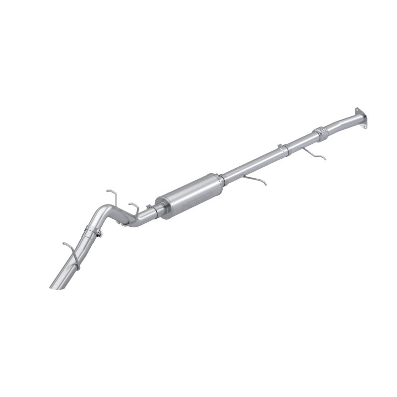 MBRP Chevy Colorado/GMC Canyon Stainless Steel 3in Cat-Back, Single High Clearance Rear Exit