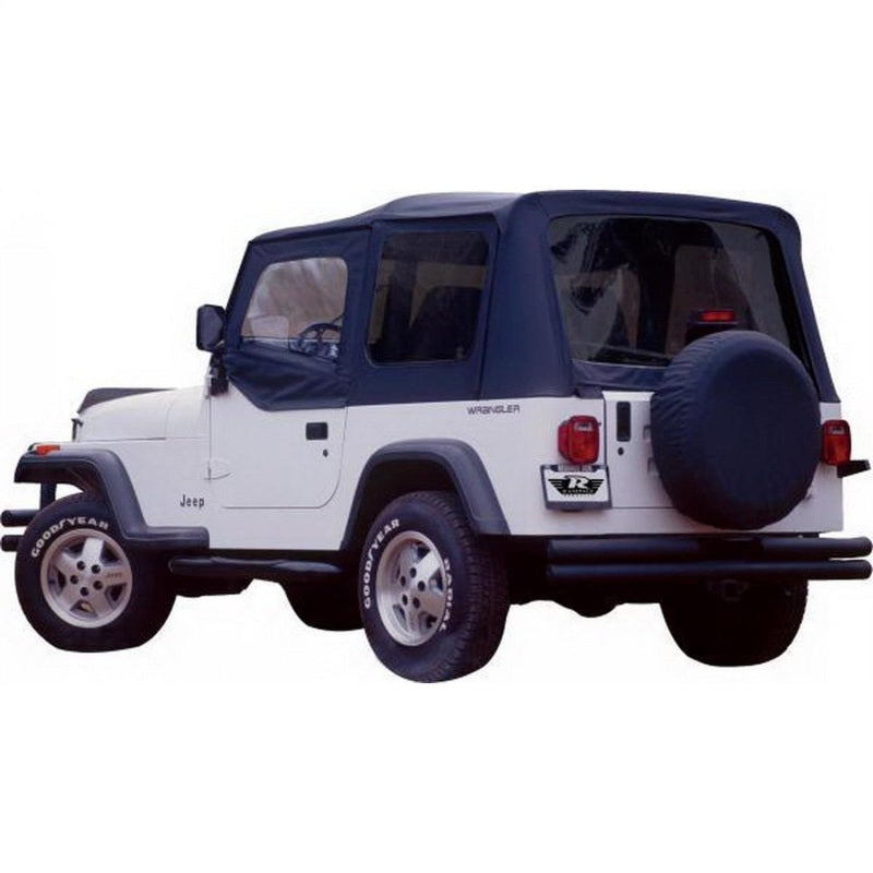 Rampage Jeep CJ5 Complete Top - Black Denim
