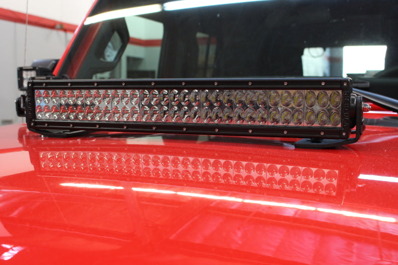 Go Rhino Jeep Wrangler JL/JLU/Gladiator JT Light Mount - 20in Double Row