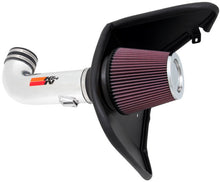 Load image into Gallery viewer, K&amp;N Camaro 6.2L V8 Polished Typhoon Short Ram Intake