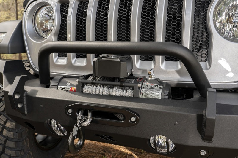 Rugged Ridge HD Bumper Full Width Front Jeep Wrangler JK 18-20 Jeep Wrangler JL 2020 JT