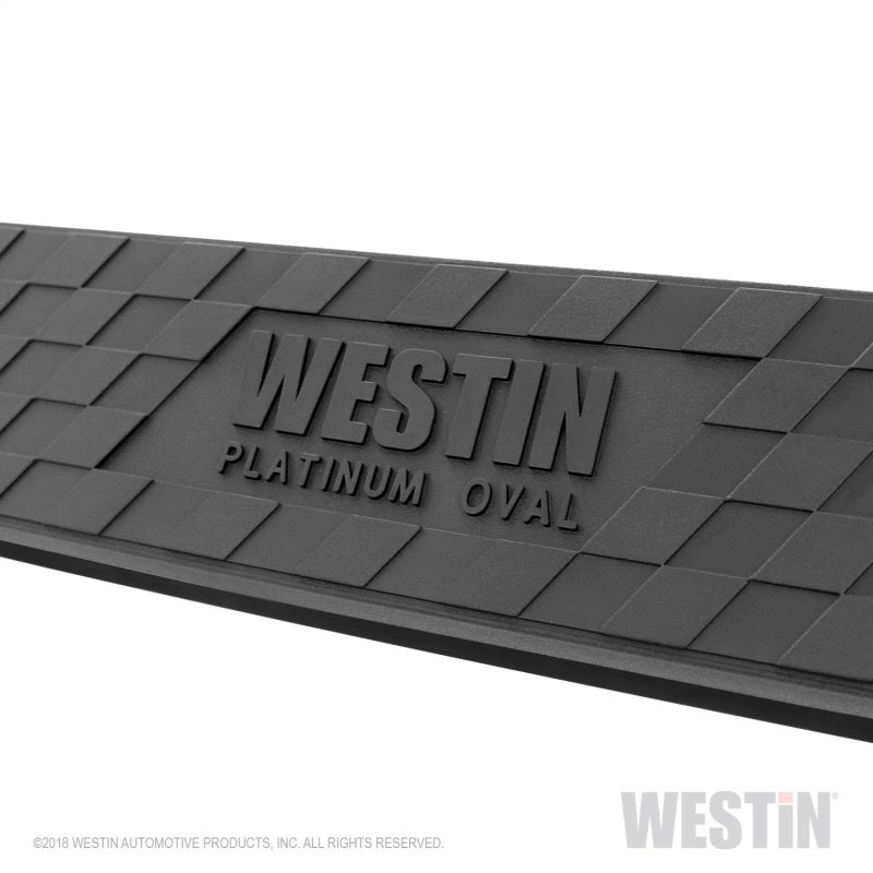 Westin Chevrolet Silverado/Sierra 1500 Crew Cab Platinum 4 Oval Nerf Step Bars - SS