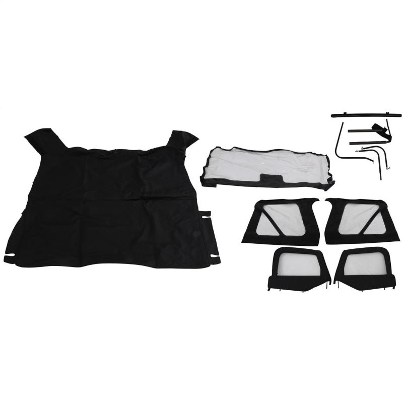 Rampage Jeep Wrangler(TJ) Complete Top - Black Diamond