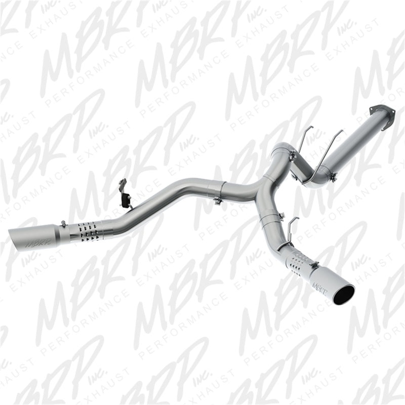 MBRP Ford F-250/350/450 6.7L 4in Filter Back Cool Duals T409 Exhaust System