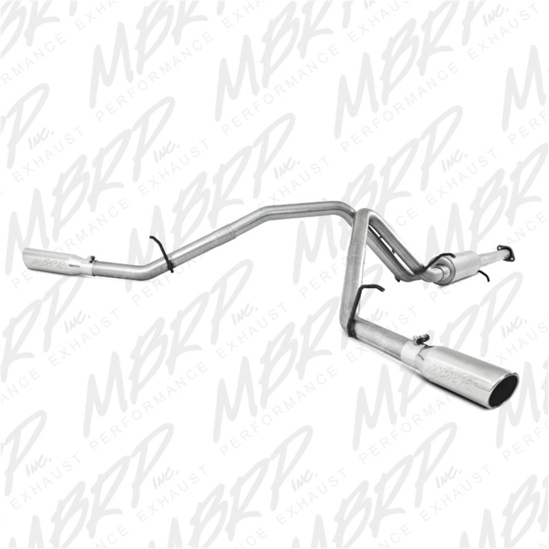 MBRP Chevrolet/GMC 1500 (Next Gen.) CC EC (excl. 8 bed) 4.8/5.3L/6.0L Cat Back Dual Split