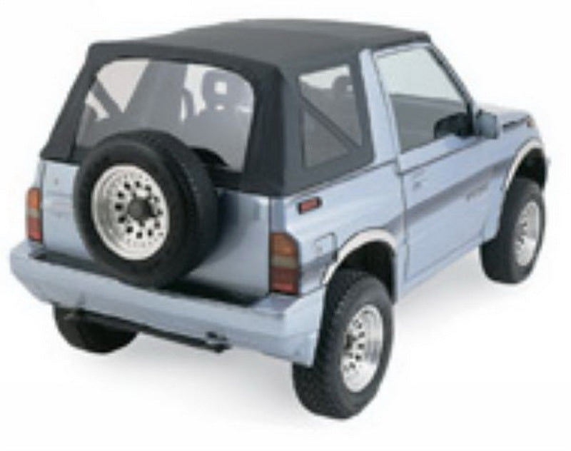 Rampage Geo Tracker Soft Top OEM Replacement - Black Denim