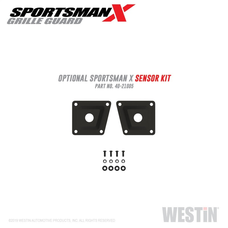 Westin 19+ Chevy 1500 Sportsman X Grille Guard - Textured Black (Excl. 2019 Silverado LD)