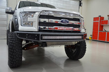 Load image into Gallery viewer, N-Fab M-RDS Front Bumper 15-17 Ford F150 - Tex. Black w/Silver Skid Plate