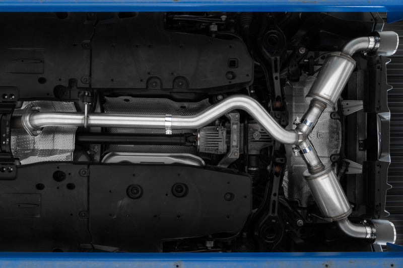 MBRP Toyota Corolla GR 1.6L T304 SS 3in Cat-Back Dual Split Rear w/ Carbon Fiber Tips