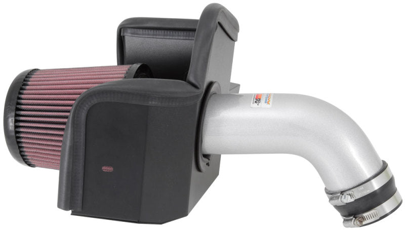 K&N 69 Series Typhoon Performance Intake Kit - Silver for Nissan Altima 2.5L L4
